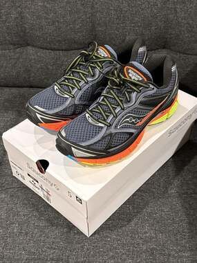 Saucony ProGrid Guide 7 Size 5 Grey Multi Running Shoes
